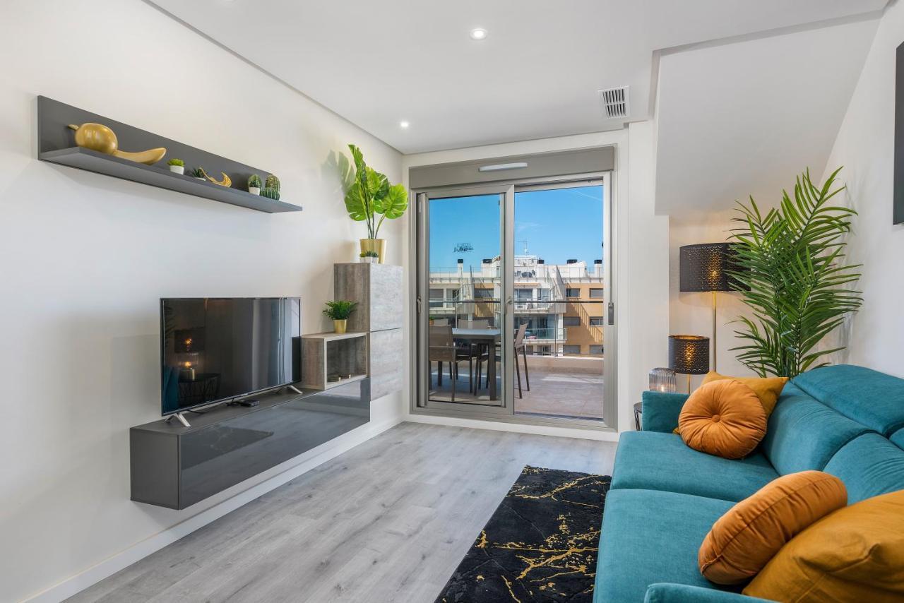 La Zenia Cocoon - Luxury Penthouse With Jacuzzi, 2 Pools, Indoor Heated Pool, Sauna, Gym, Playstation Leilighet Dehesa de Campoamor  Eksteriør bilde
