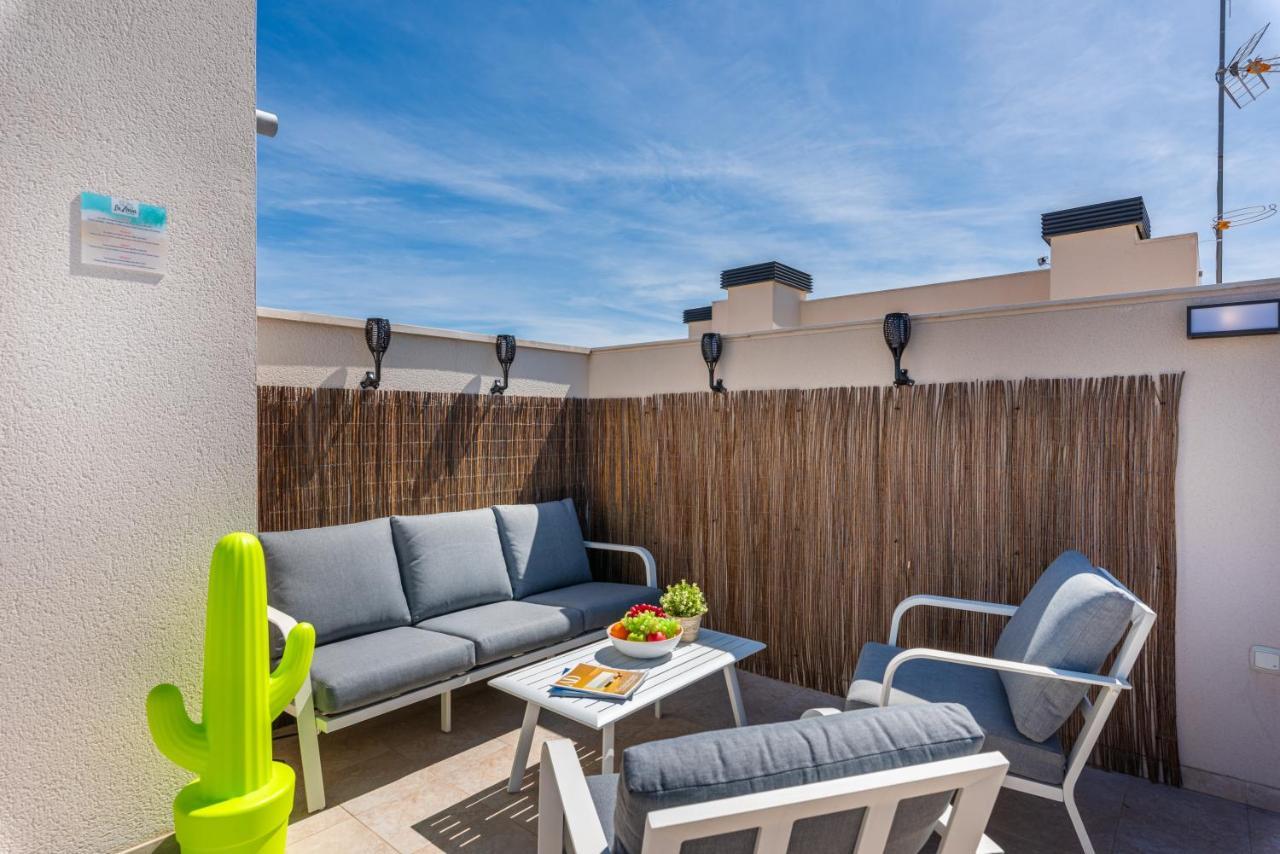 La Zenia Cocoon - Luxury Penthouse With Jacuzzi, 2 Pools, Indoor Heated Pool, Sauna, Gym, Playstation Leilighet Dehesa de Campoamor  Eksteriør bilde