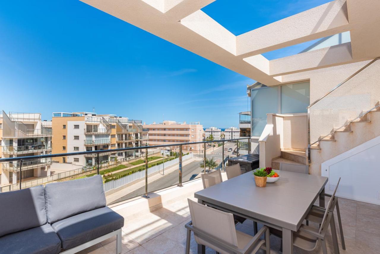 La Zenia Cocoon - Luxury Penthouse With Jacuzzi, 2 Pools, Indoor Heated Pool, Sauna, Gym, Playstation Leilighet Dehesa de Campoamor  Eksteriør bilde